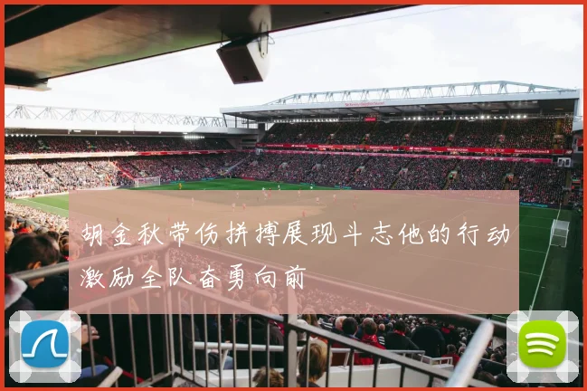 胡金秋带伤拼搏展现斗志他的行动激励全队奋勇向前
